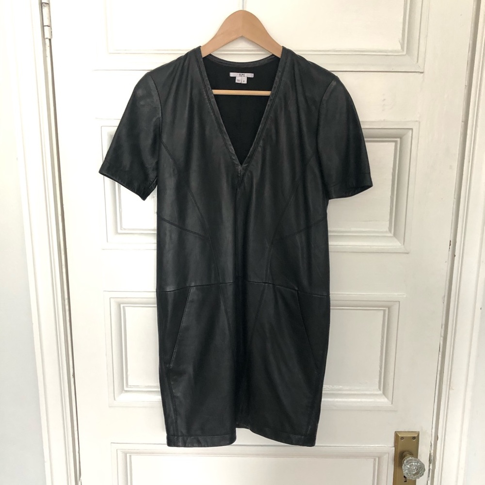 [SOLD] Helmet Lang 100% Leather Dress